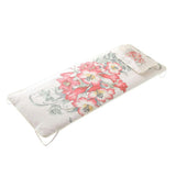 Max Beauty Bed Pad Salon SPA Massage Ice Silk Mat Cooling Mattress Red Flower