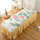 Max Cooling Washable Acupuncture Massage Table Bed Fitted Pad Cover Sheet 04