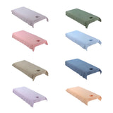 Max Reusable Washable Cotton Acupuncture Massage Table Bed Pad Cover Blue