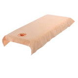 Max Reusable Washable Cotton Acupuncture Massage Table Bed Pad Cover Brown