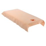 Max Reusable Washable Cotton Acupuncture Massage Table Bed Pad Cover Brown