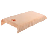 Max Reusable Washable Cotton Acupuncture Massage Table Bed Pad Cover Brown