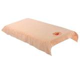 Max Reusable Washable Cotton Acupuncture Massage Table Bed Pad Cover Brown