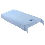 Max Washable Cotton Acupuncture Massage Table Bed Fitted Pad Cover Sheet Blue