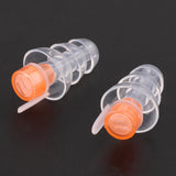 Max Silicone Ear Plug Noise Cancelling Sound Blocking Hearing Protection orange