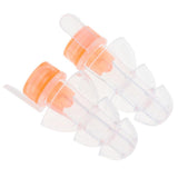 Max Silicone Ear Plug Noise Cancelling Sound Blocking Hearing Protection orange