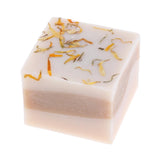 Max Handmade Orange Soap Bars with Calendula Oil for Face Cleaning Moisturizing