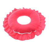 Max Foam Beauty Salon Face Massage Pillow for Beauty SPA Salon Table Bed Red