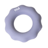 Max Silicone Hand Finger Grip Ring Muscle Power Training Exerciser Gray 95LB - Aladdin Shoppers