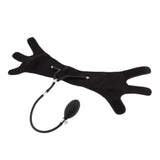 Max Inflatable Facial Shaper Belt V Line Slimming Strap Chin Cheek Lift Up Black - Aladdin Shoppers