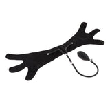 Max Inflatable Facial Shaper Belt V Line Slimming Strap Chin Cheek Lift Up Black - Aladdin Shoppers