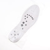 Max 1 Pair Memory Foam Shoe Inserts Massage Insole Cushion for Women Men White