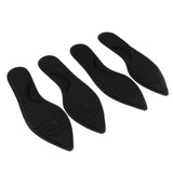 2 Pairs Memory Foam Orthotic Arch Support Shoe Insoles Insert Pads Black