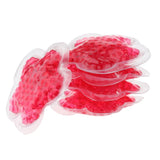 Max 5pcs Reusable Gel Heat Cold Pack Freezable Microwavable Mask Red