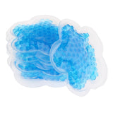 Max 5pcs Reusable Gel Heat Cold Pack Freezable Microwavable Mask Blue