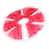 Max Reusable Breastfeeding Hot Cold Gel Ice Pack Pads For Nursing Mother Red