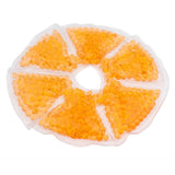 Max Reusable Breastfeeding Hot Cold Gel Ice Pack Pads For Nursing Mother Orange