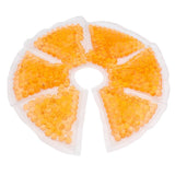 Max Reusable Breastfeeding Hot Cold Gel Ice Pack Pads For Nursing Mother Orange