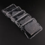 Max 5pcs Reusable Gel Beads Heat Cold Pack Freezable Microwavable Mask Black