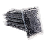 Max 5pcs Reusable Gel Beads Heat Cold Pack Freezable Microwavable Mask Black