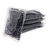 Max 5pcs Reusable Gel Beads Heat Cold Pack Freezable Microwavable Mask Black