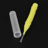 Maxbell 40 Pieces/ Box Dental Interdental Brush Tooth Pick Flosser Toothpick Sticks  Yellow 0.4mm