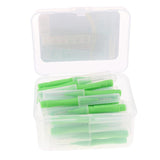 Maxbell 40 Pieces/ Box Dental Interdental Brush Tooth Pick Flosser Toothpick Sticks  Green 0.8mm