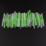 Maxbell 40 Pieces/ Box Dental Interdental Brush Tooth Pick Flosser Toothpick Sticks  Green 0.8mm