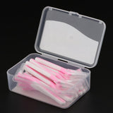 Max 22x Interdental Brush Toothpick Floss Teeth Cleaning Brush Pink 0.7mm