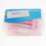 Max 22x Interdental Brush Toothpick Floss Teeth Cleaning Brush Pink 0.7mm