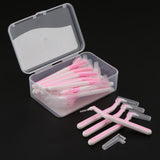 Max 22x Interdental Brush Toothpick Floss Teeth Cleaning Brush Pink 0.7mm
