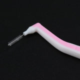 Max 22x Interdental Brush Toothpick Floss Teeth Cleaning Brush Pink 0.7mm