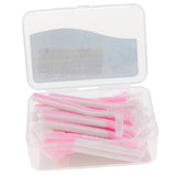 Max 22x Interdental Brush Toothpick Floss Teeth Cleaning Brush Pink 0.7mm