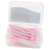 Max 22x Interdental Brush Toothpick Floss Teeth Cleaning Brush Pink 0.7mm