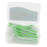 Maxbell 22x Interdental Brush Toothpick Floss Teeth Cleaning Brush Green 0.8mm - Aladdin Shoppers