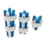 Max Aluminium Alloy 4-Sided Finger Splint Finger Support Brace Postoperation S - Aladdin Shoppers
