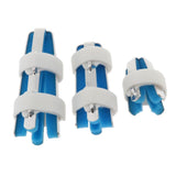 Max Aluminium Alloy 4-Sided Finger Splint Finger Support Brace Postoperation S - Aladdin Shoppers