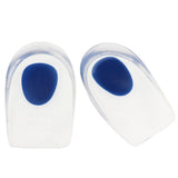 Max Silicone Gel Heel Cups Shoe Inserts for Plantar Fasciitis Sore Heel Pain S - Aladdin Shoppers