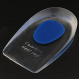 Max Silicone Gel Heel Cups Shoe Inserts for Plantar Fasciitis Sore Heel Pain L - Aladdin Shoppers