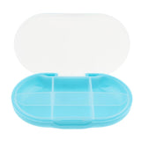 Max Pill Box Medicine Organizer Container Case Storage Holder for Purse Blue - Aladdin Shoppers
