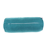 Orthopedic Neck Roll Pillow Round Cervical Support Pillow Peacock Blue