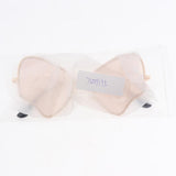 Max Resin Frame Sunglasses Travel Party Eyeglasses For Women Men Champagne