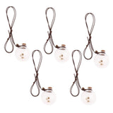Max 5 Pieces Refillable Car Decor Perfume Bottle Pendants Bottle for Home 3.5cm