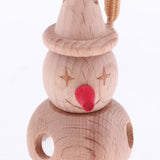 Max 5 Pieces Cute Refillable Car Decor Perfume Bottle Pendants Bottle Snowman