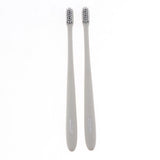 Maxbell 2 Pieces Women Men Soft-bristle Toothbrush Oral Care Tooth Brush Khaki