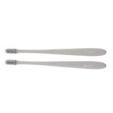 Maxbell 2 Pieces Women Men Soft-bristle Toothbrush Oral Care Tooth Brush Khaki