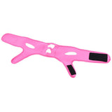 Maxbell Elastic Face Chin Shaper Strap Belt V Line Facial Neck Lifting Tool Pink
