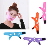 Maxbell Elastic Face Chin Shaper Strap Belt V Line Facial Neck Lifting Tool Pink