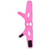Maxbell Elastic Face Chin Shaper Strap Belt V Line Facial Neck Lifting Tool Pink