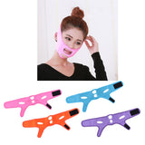 Maxbell Elastic Face Chin Shaper Strap Belt V Line Facial Neck Lifting Tool Pink